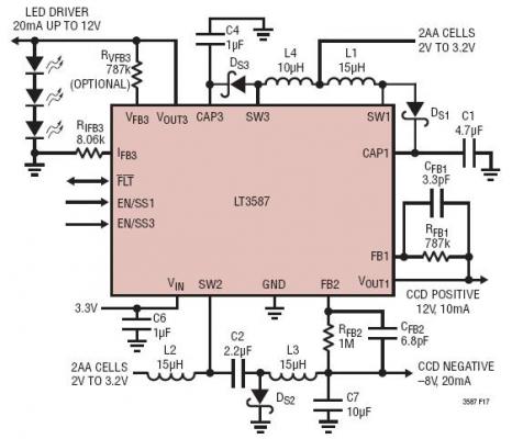 2  AA ṩ CCD Դ͸Դ׹ LED Դ LED 