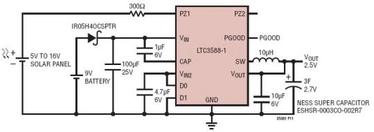 ó洢ṩ󱸵ص 5V  16V ̫ܹ 2.5V Դ