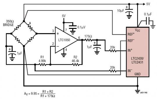 Full-Bridge Amplification Using a Single Amplifier