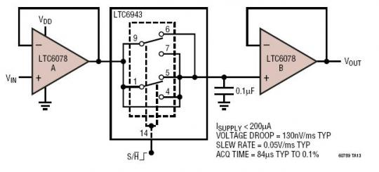 Precision Sample and Hold Amplifier